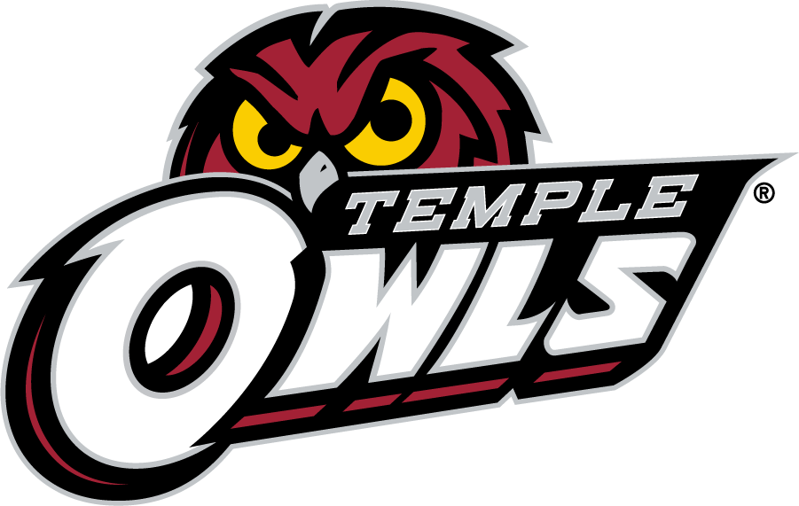 Temple Owls 2014-2017 Secondary Logo v2 diy iron on heat transfer